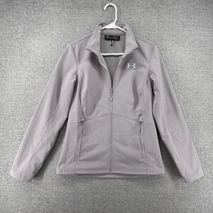 Under Armour Cold Gear Infrared Storm Jacket Women Size Small Light Purple